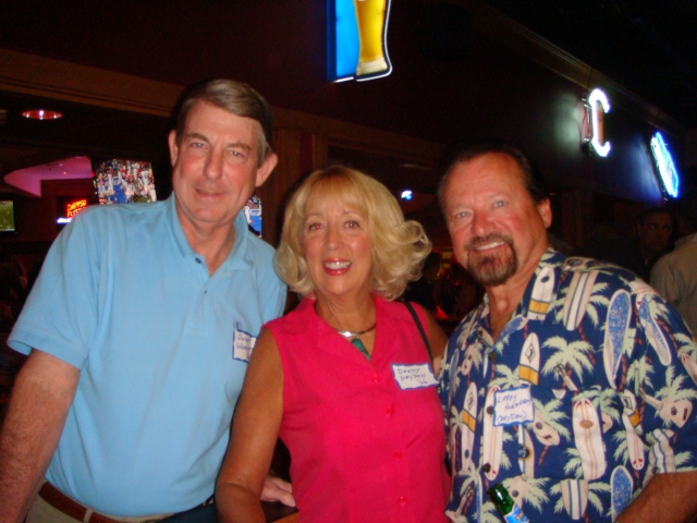 Dwight Woessner 66, Deedy Dryden Humphrey 66 and her husband Larry Humphrey