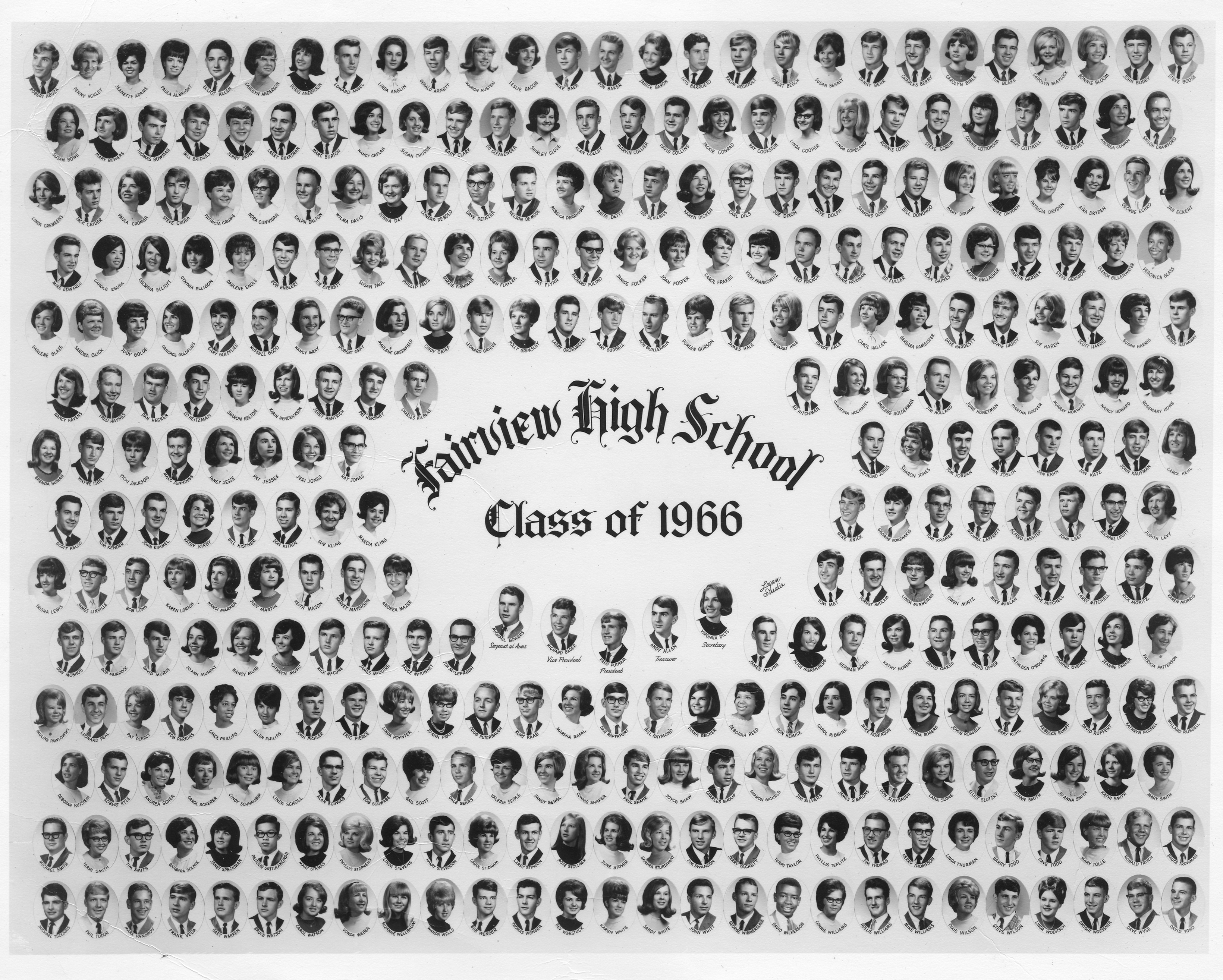 OUR FAIRVIEW CLASS OF 1966 PHOTO