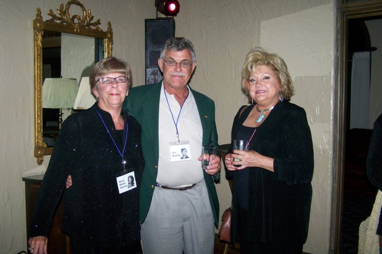 Nancy Marker '66, Don Moshos '66 and his wife Sue, attending the Class of '67 Reuinon in 2007