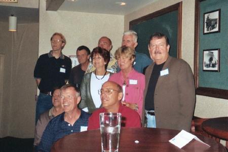 Class of '65 grads at their 40th Reunion in 2005. The reunion was held at a private club in Enon, Ohio,