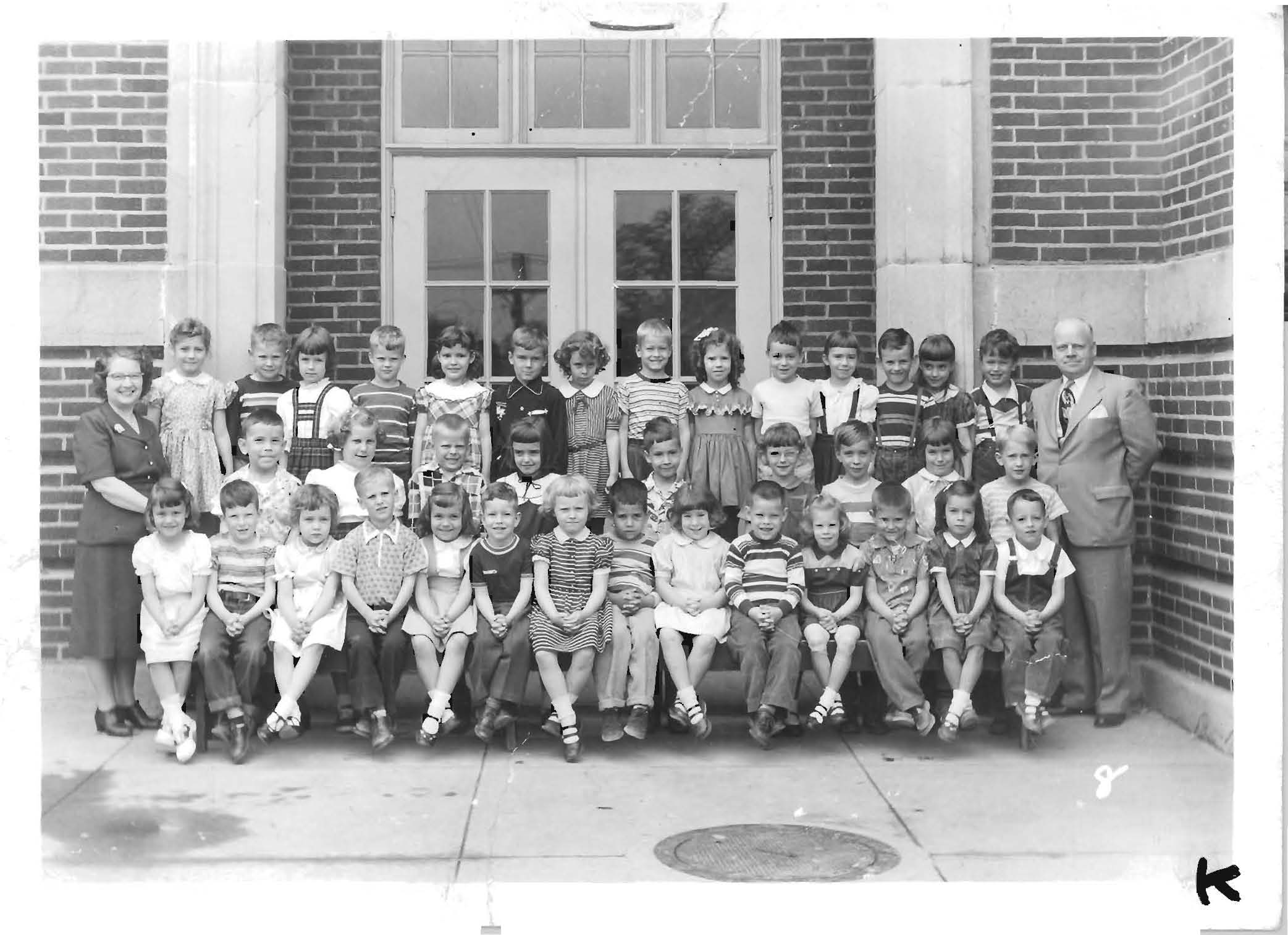 Fairview Elementary Kindergarten 1952-53 class photo, submitted by Dan Wolfe FHS Class of '65