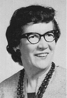 Miss Julia Sharkey, photo from Fairview 1966 Class Yearbook