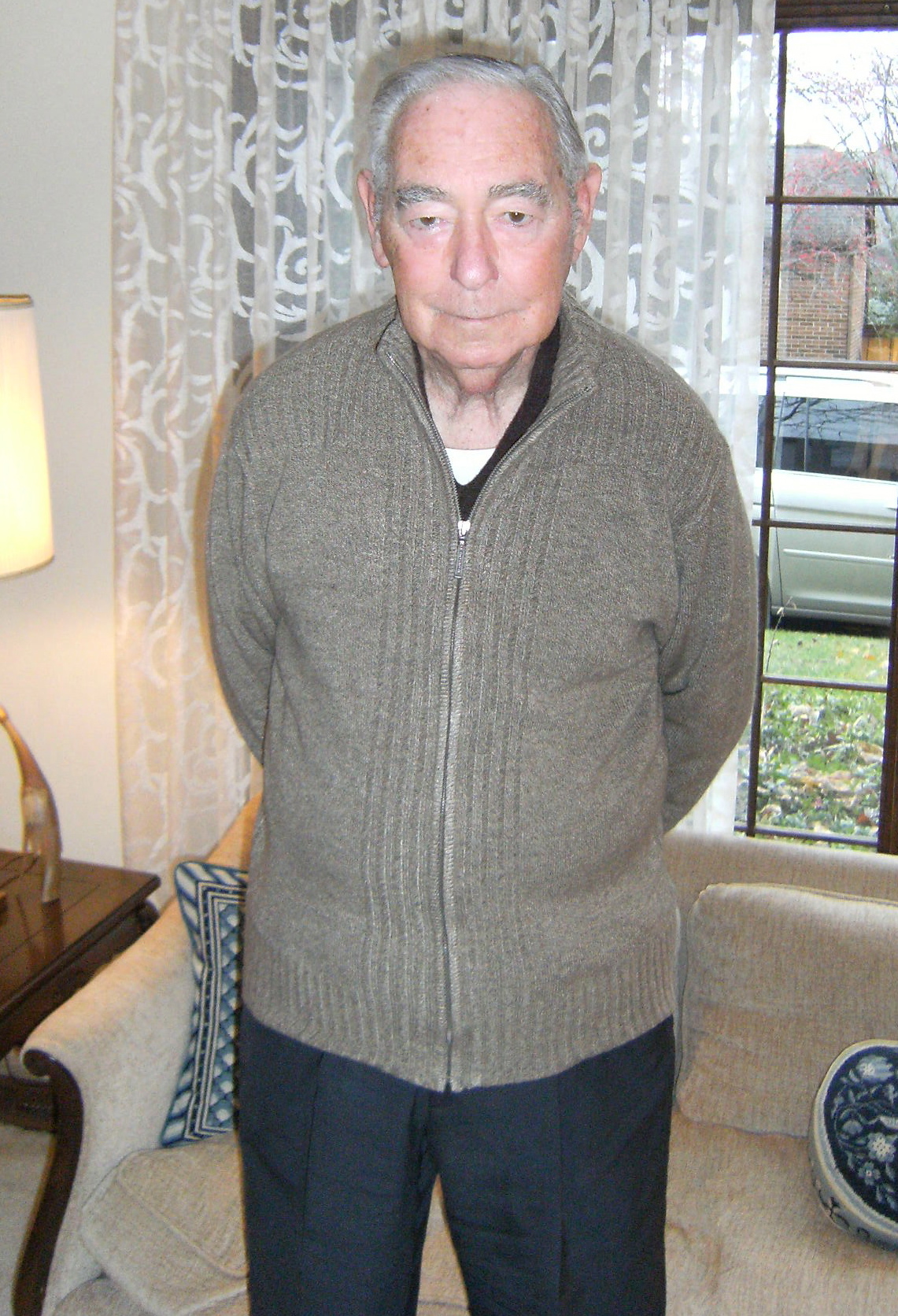 Mr. Norman Feuer pictured at his home in Columbus, Ohio on December 9, 2009