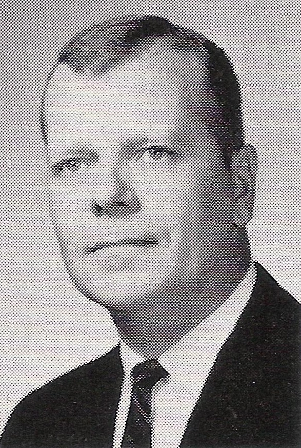 Mr. James Binkley, photo from a 1965 class yearbook