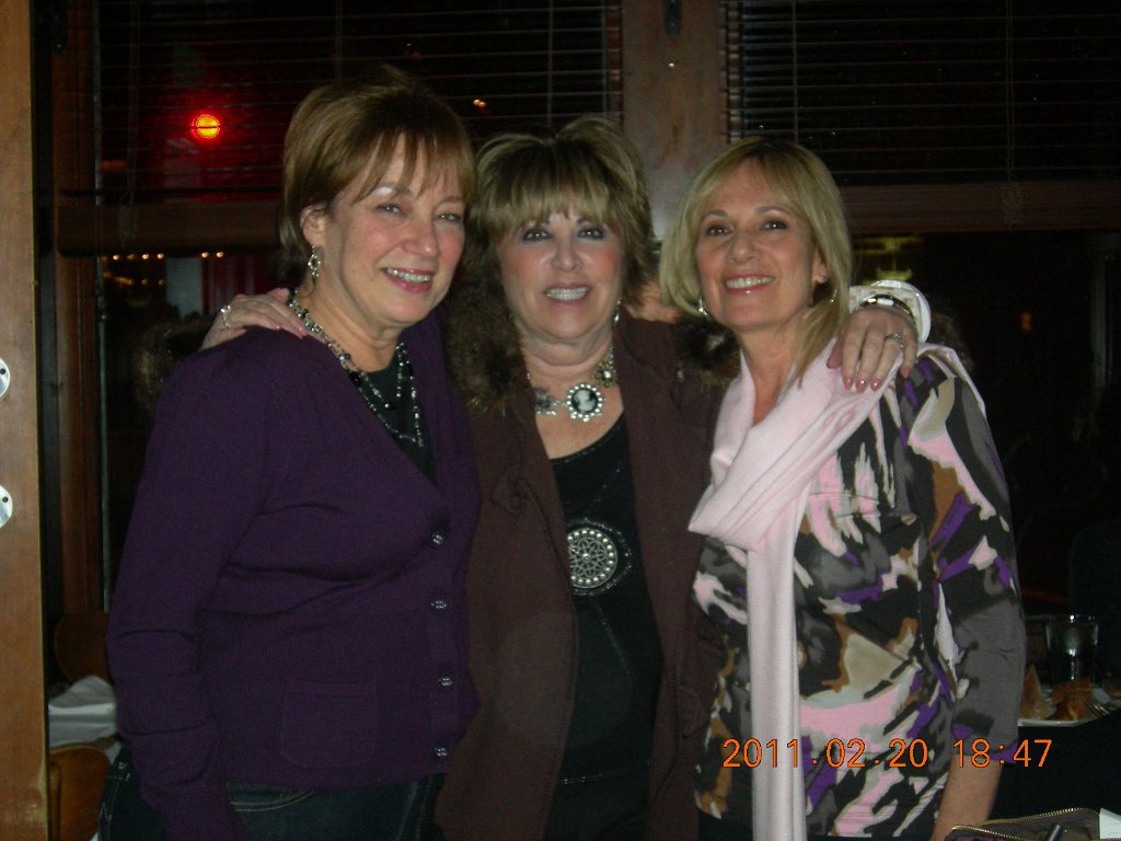 Vicki Frankowitz, Andi Cowan and Cindy Ellison  in February 2011