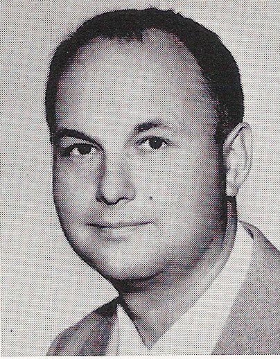 Lloyd Gene Stooksberry.  Photo taken from the Fairview High School 1966 yearbook.