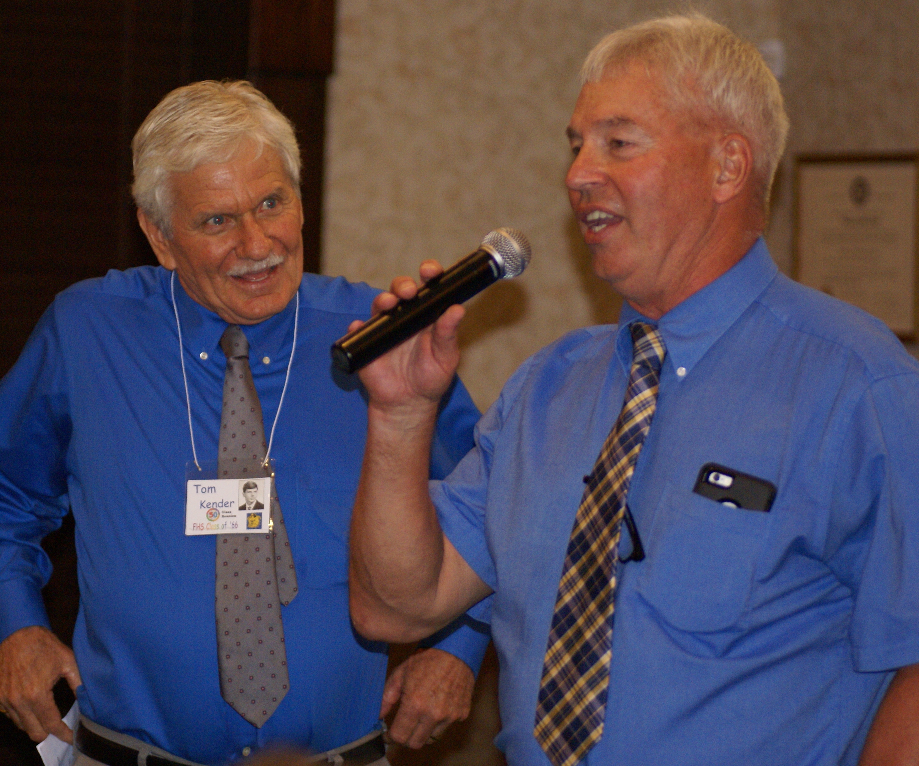 Our creative story tellers, Tom Kender and PJ Shank, make everyone smile!