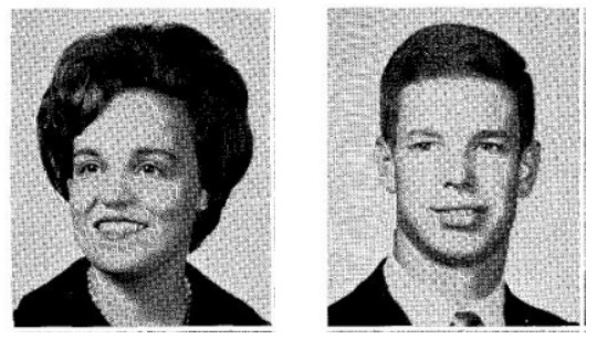 Arlene Calico and Dave Gates from the 1966 FHS yearbook